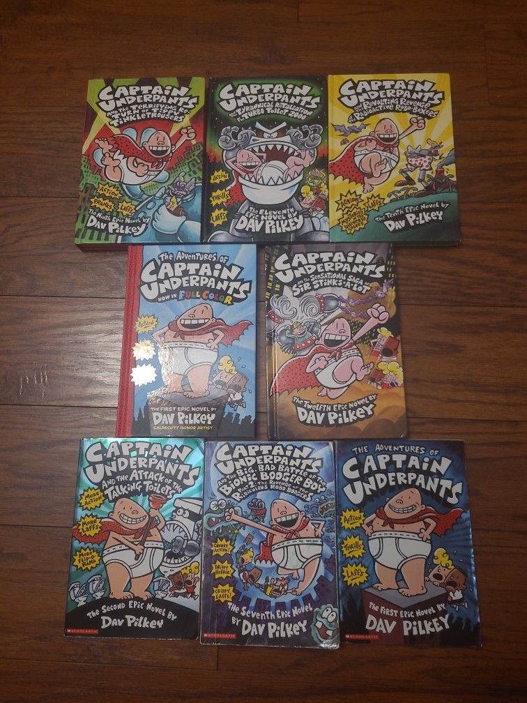 Captain Underpants Books