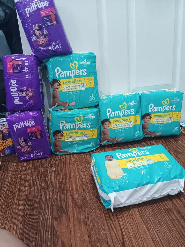 Pampers And Pull Ups