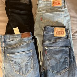 Levi And Hollister Pants 