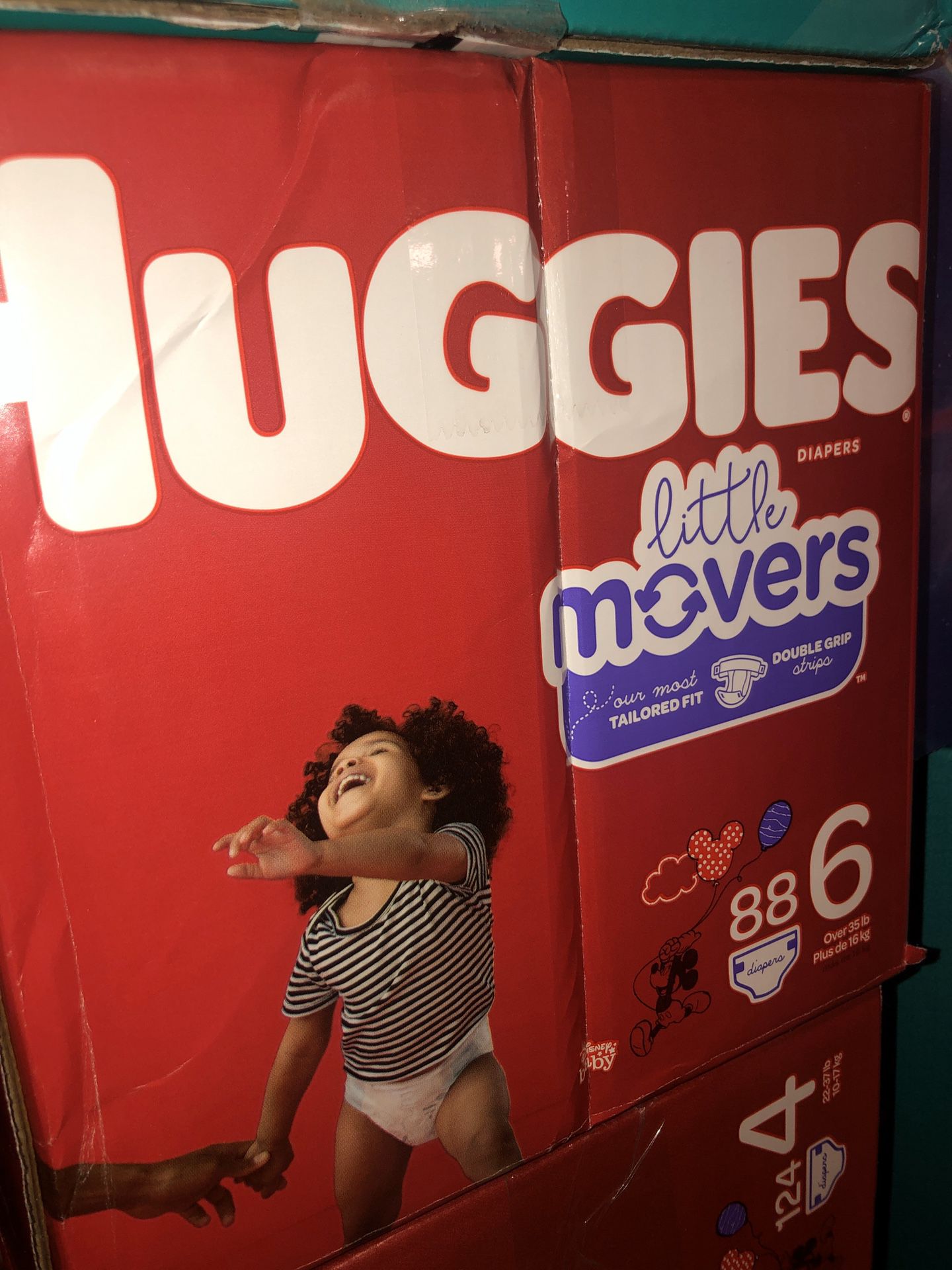 Huggies Little Movers Size 6 (88)