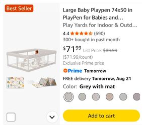 Large Baby Playpen