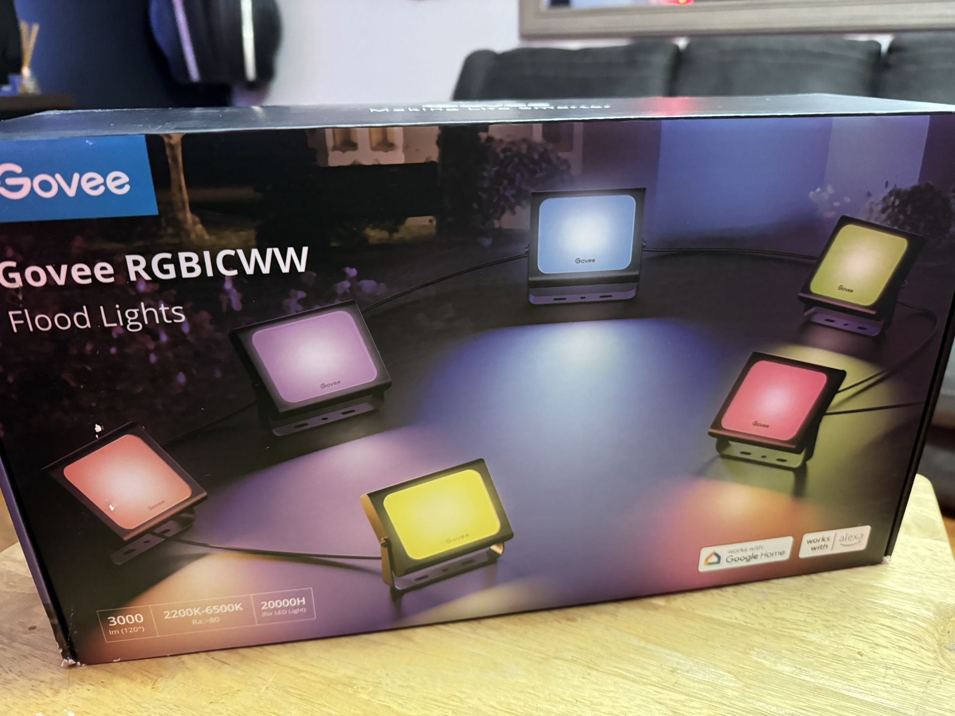 Govee RGBIC Flood Lights Outdoor (6 Pack)