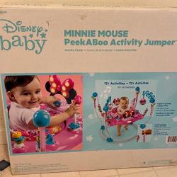 Minnie Mouse activity jumper