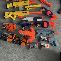 Nerf And X Shot Blasters