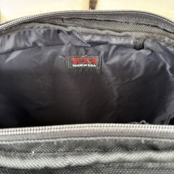 Tumi Alpha Expandable Brief, Black Ballistic Nylon