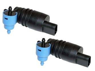 2 x Windshield Washer Pump Front-Rear Fits Ram C/V 2012-2015
