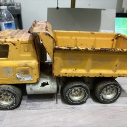 Vtg ERTL presses steel dump master
