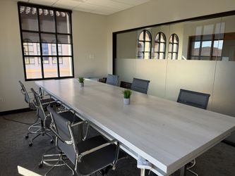 Conference Table w/7 Chairs