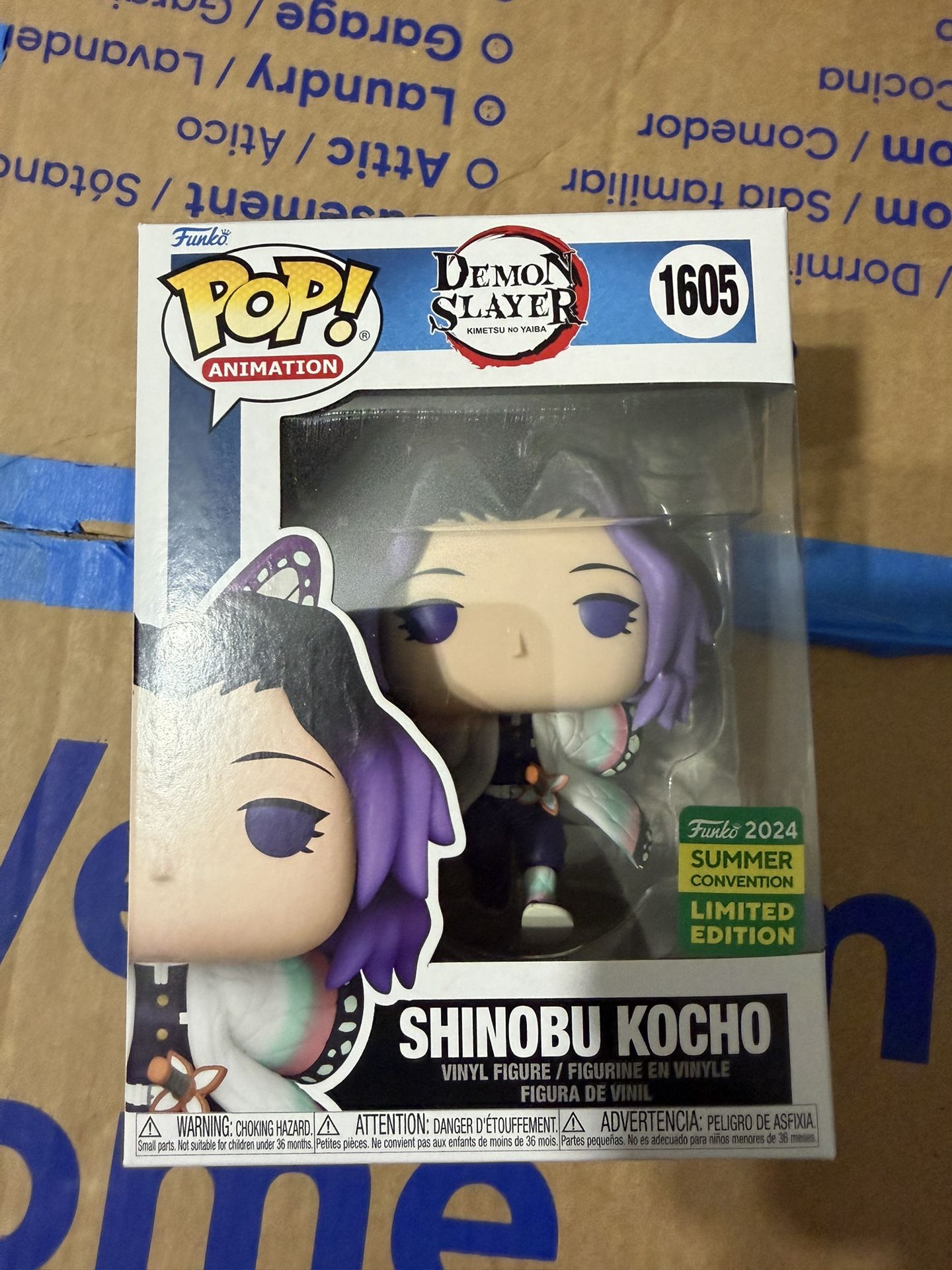 Funko Demon Slayer Shinobu Kocho Shared BoxLunch Convention 2024