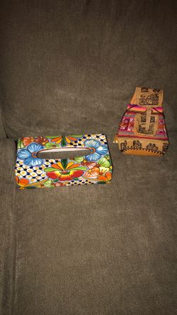 Ceramic Kleenex box￼