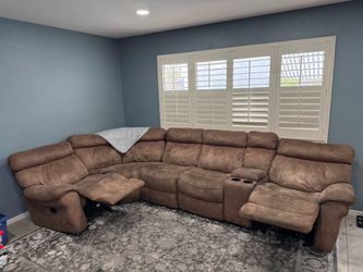 Couch sectional,overall good conditions with recliners on both edges!! ONLY $100!!!
