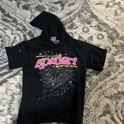 spider hoodie high quality size lg