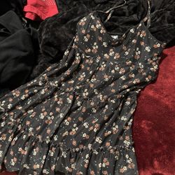 Sky And Sparrow Babydoll Floral Lace Dress