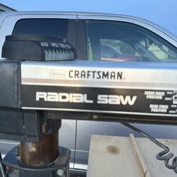 Craftsman Radial Saw 10