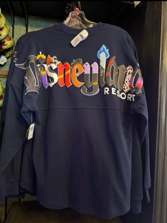2025 Disneyland Resort Villians Spirit Jersey Size Large