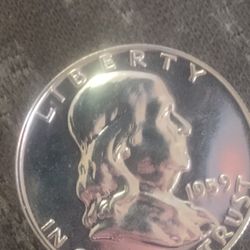 1959 Franklin Half DCAM Proof Fbl
