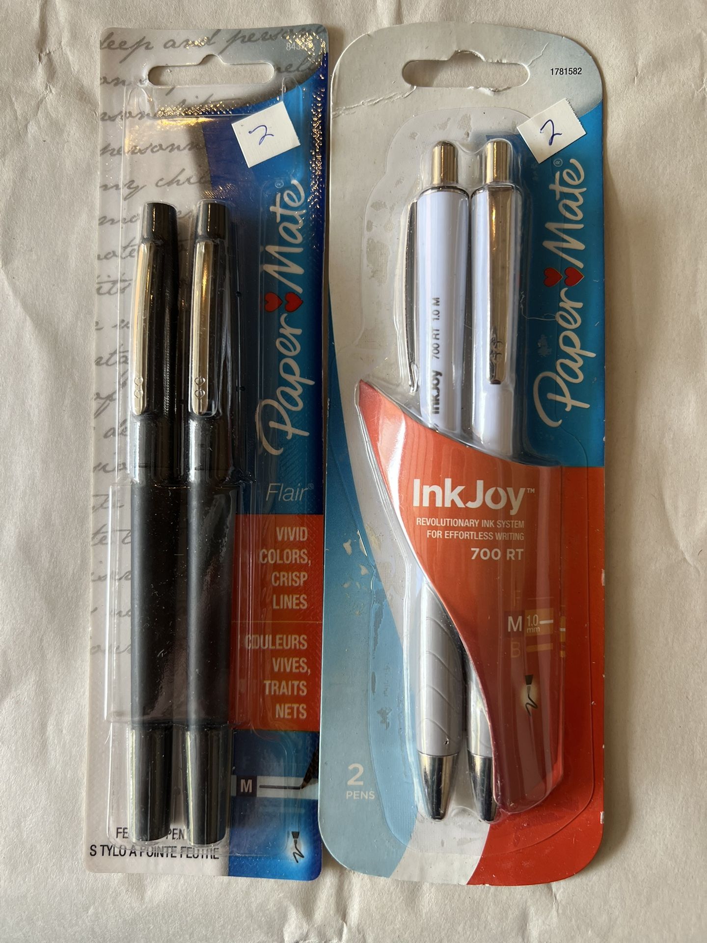 2 Papermate Pens