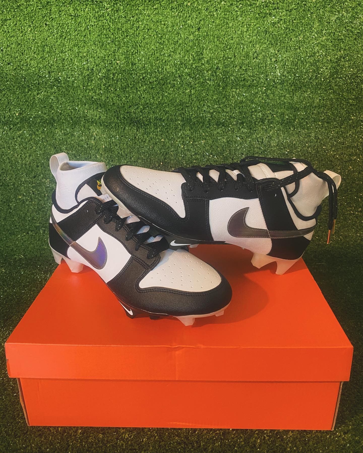 PANDA DUNK CLEATS NIKE VAPOR EDGE
