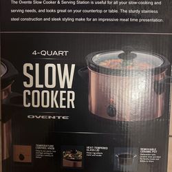OVENTE 4-Quart Slow Cooker 