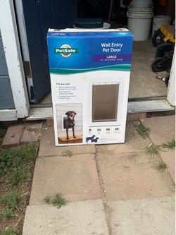 Wall Entry Dog door