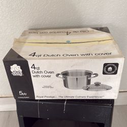 Royal Prestige 4Qt Dutch Oven With Cover 