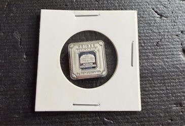 5 gram  Geiger Edelmetalle .999 fine silver bar raw