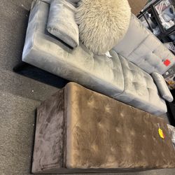 New Grey Futon Sofa 