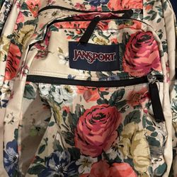 Jansport Floral Backpack 