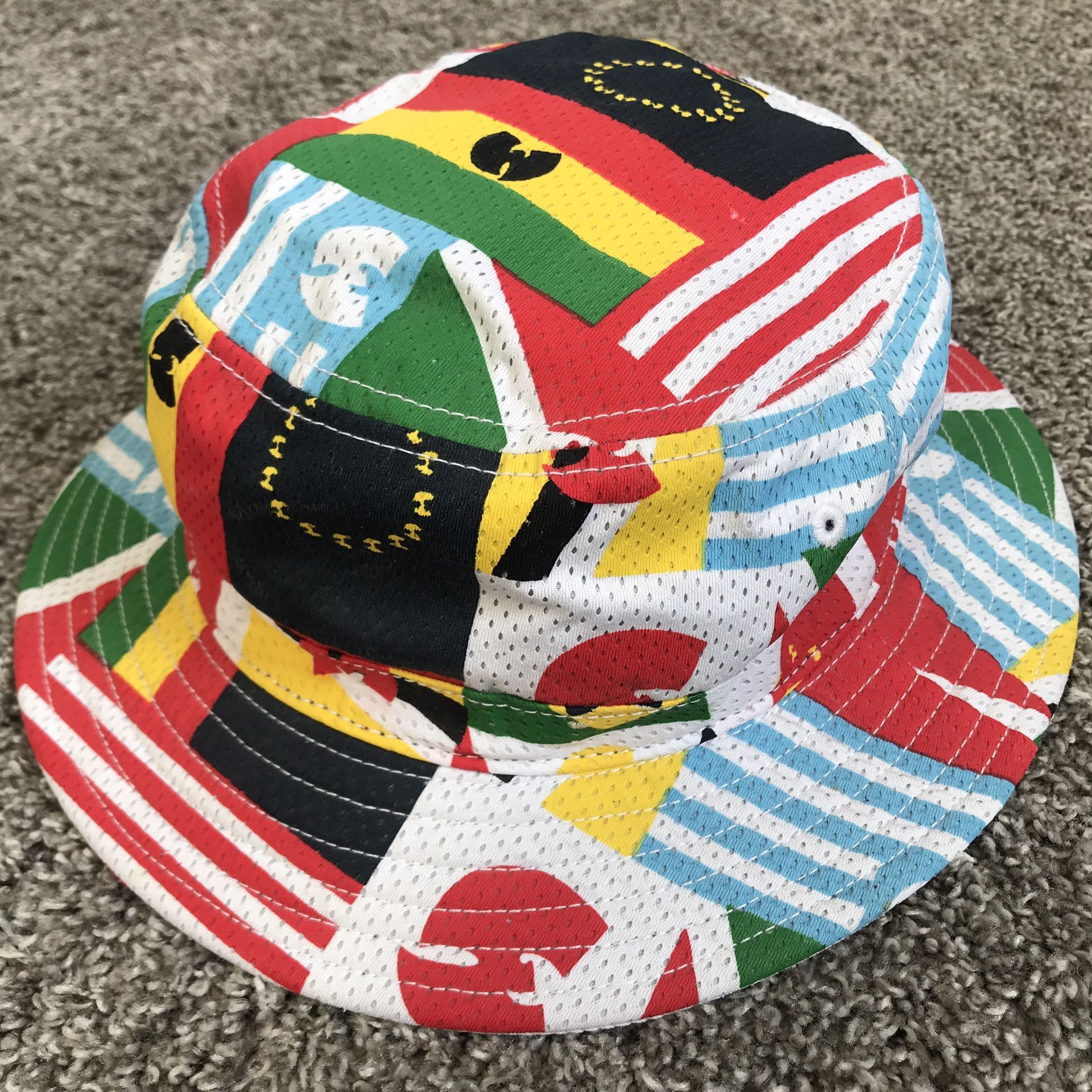 Wu-Tang Hat Rare International WuTang Bucket Hat Rza Gza