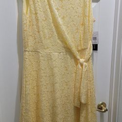 Yellow Dress - Size 18W