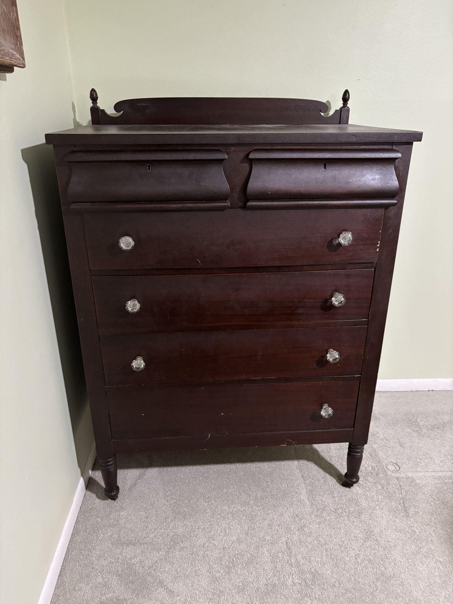 Vintage Wooden Dresser