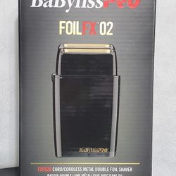 New BabylissPro Fx Double Foil Shaver Black
