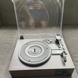 New! Wockoder Record Player 