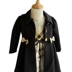Girl Matching Set - Coat And Dress