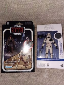 Star Wars Action Figure Lot – 2 Boxes