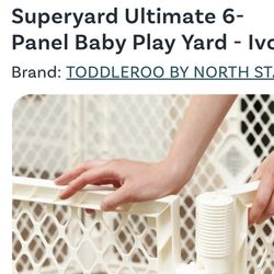 Superyard Ultimate 6 Panel Baby Play Yard
