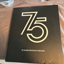 Porsche 75 Years Driven By Dreams Exclusive Edition Hardcover Book New Open Box