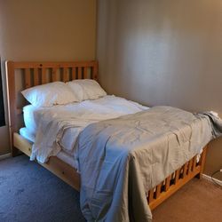 Twin  Bed With Mattress 