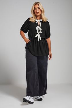 Black Bow Top
