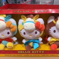 Brand New Hello Kitty Chinese Year of the Horse Plush Doll Sanrio