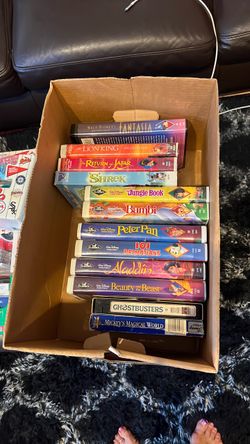 10 Disney vhs movies