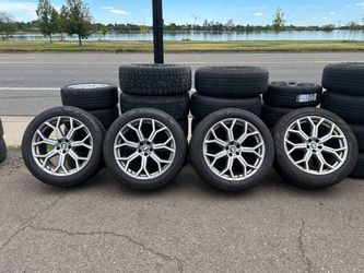 21” OEM BMW X7 Wheels And New Pirelli  Tires