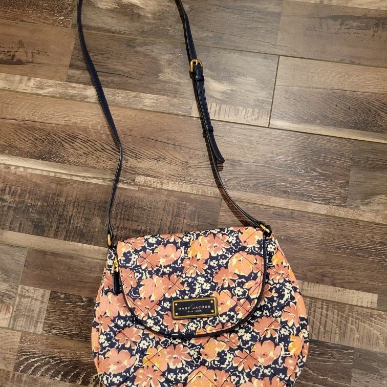 Authentic Marc Jacobs Floral Crossbody Bag