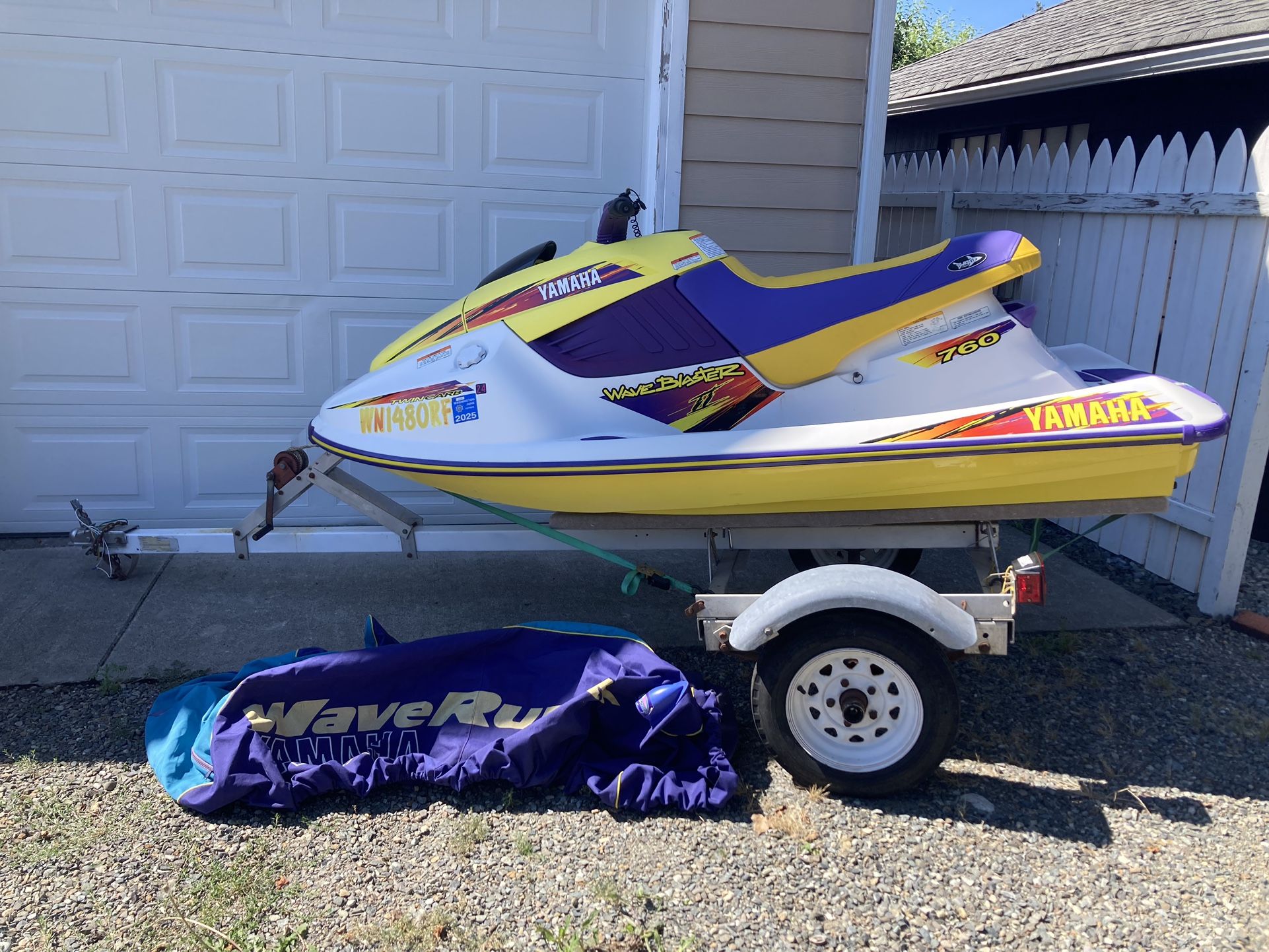 Waveblaster Jetski With Trailer