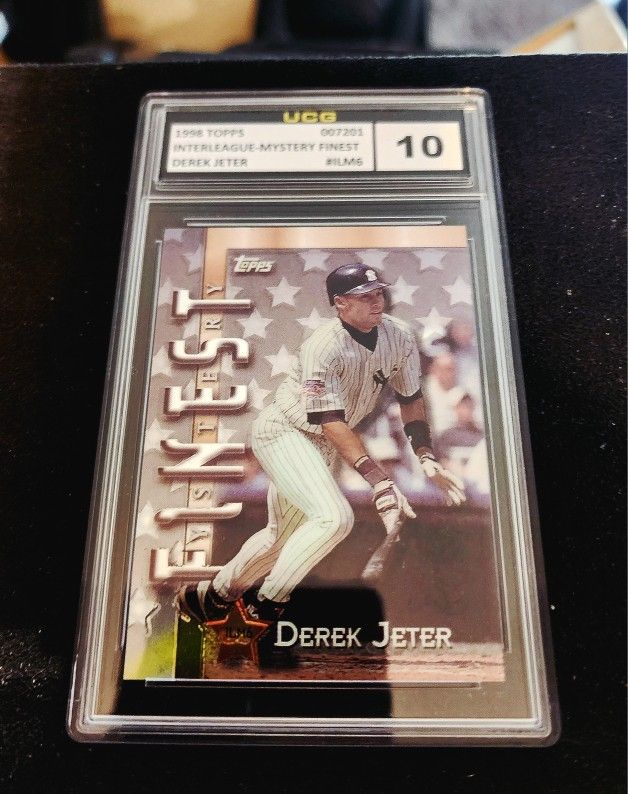 Derek Jeter 1998 Mystery Finest #ILM6 UCG GEM MINT 10