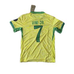 Soccer Jersey Brazil Vini Jr #7 Copa America | L
