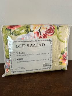 Bed Spread and two Shams.