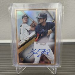 2019 Topps Gold Label #GLA-KT Kyle Tucker RC Rookie Gold Frame Auto