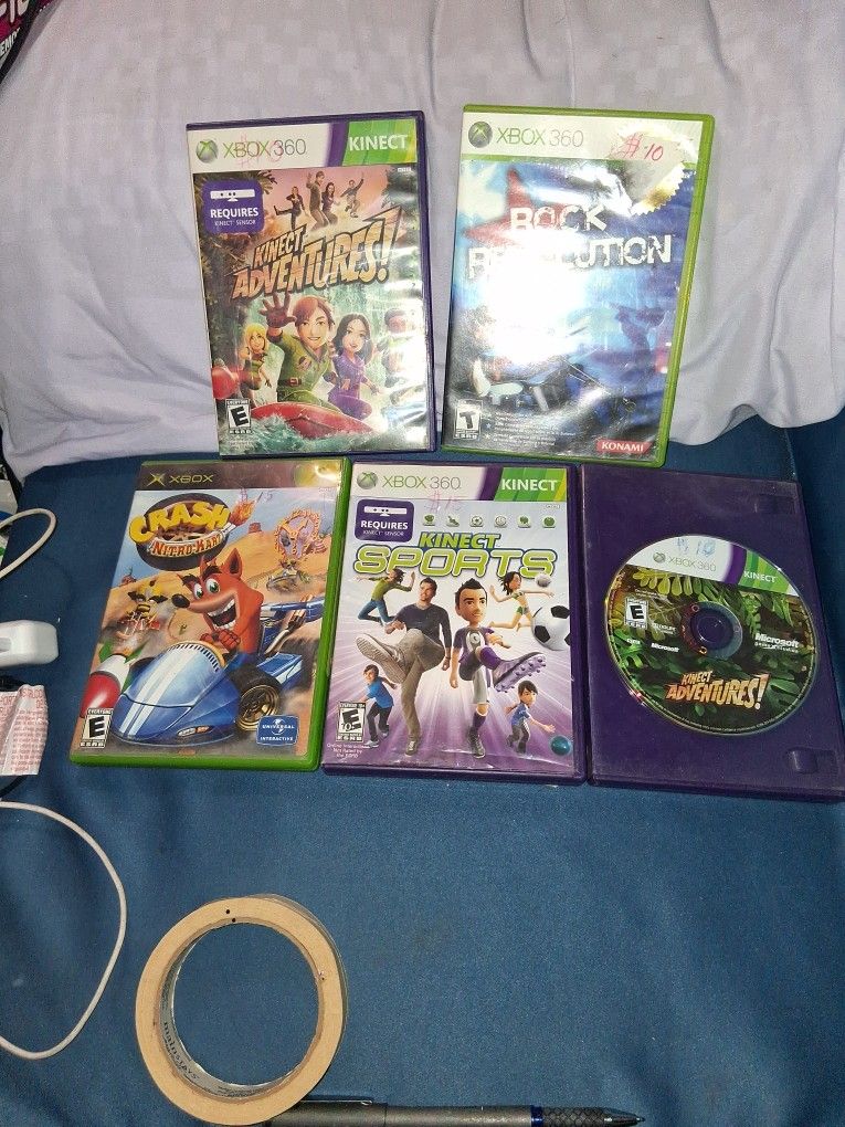 5 Juegos De Xbox 360