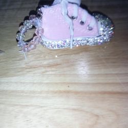 Sparkly Keychain 
